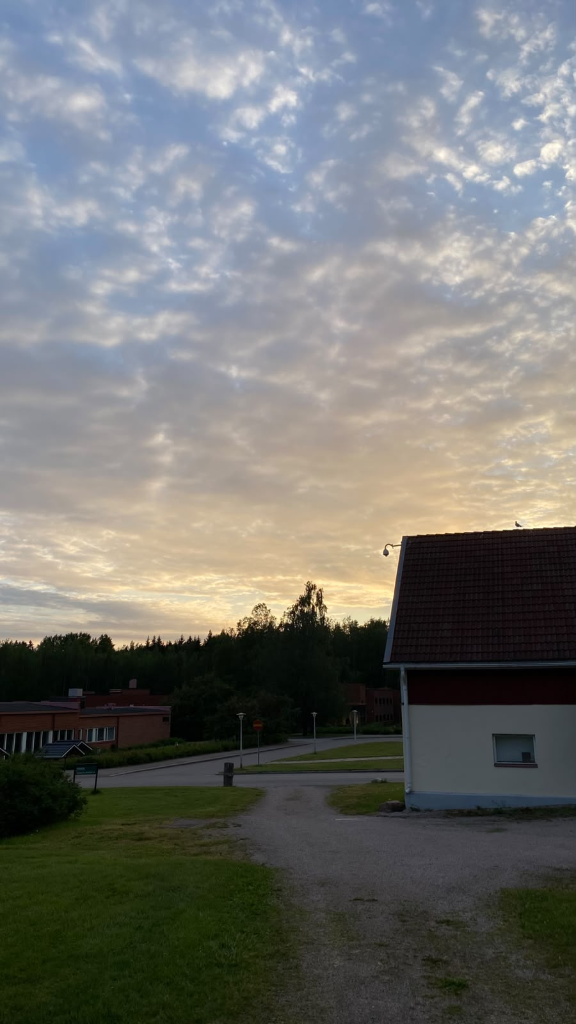 Nuuksio dusk view